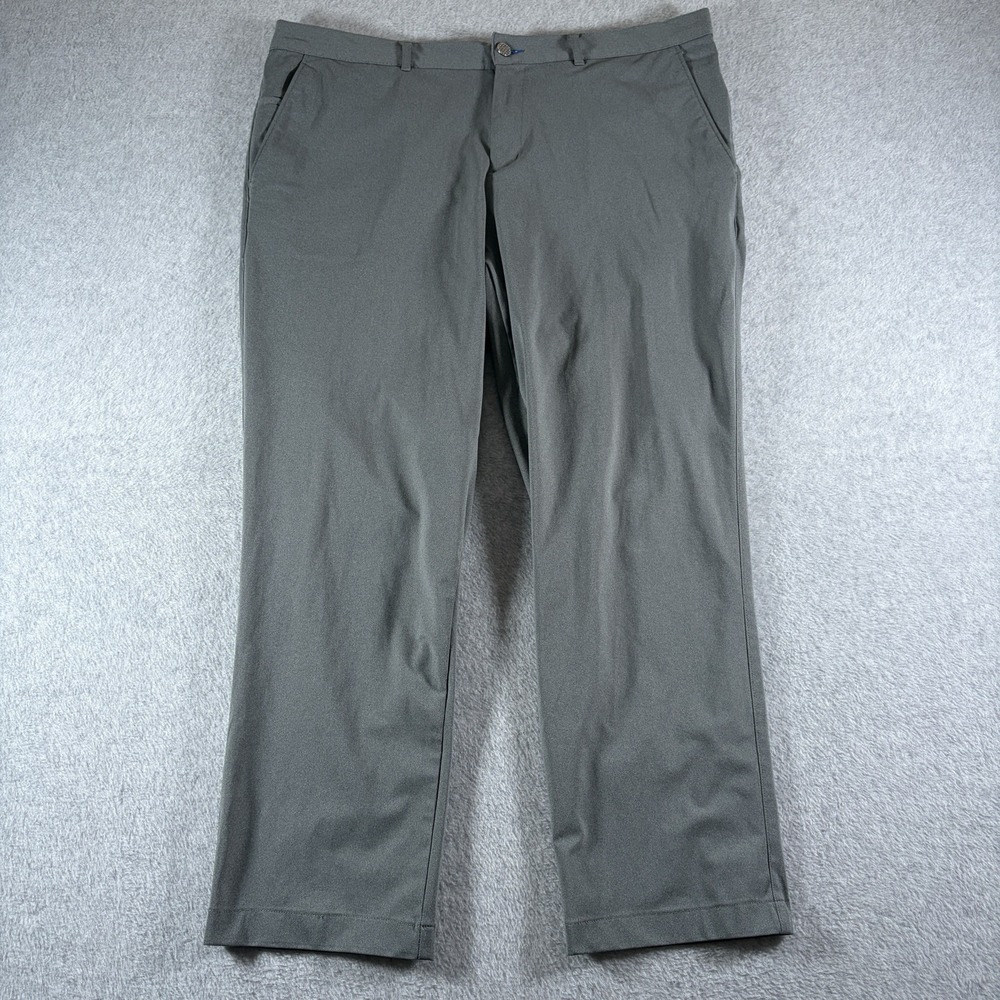 Twillory Pants Mens 38x30 Gray Tailored Fit Performance Chino Stretch Zip Pocket